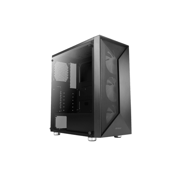 ANTEC NX Series NX320, Mesh Front Panel, 3 x 120mm ARGB Fans Included, Tempered Glass Side Panels, 360mm Radiator Support, Mid-Tower ATX Gaming Case