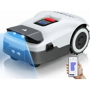 ANTHBOT Genie 600 Robot Lawn Mower, Full Band RTK+4-Eye Vision Robotic Lawn Mower for 0.2 Acres, Auto Mapping and Multi-Zone Management