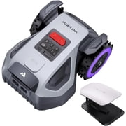ANTHBOT M9 Wire-Free Robotic Lawn Mower with Garage, 1/4 Acre, RTK Dual Vision with 4G App Control, 45% Slope