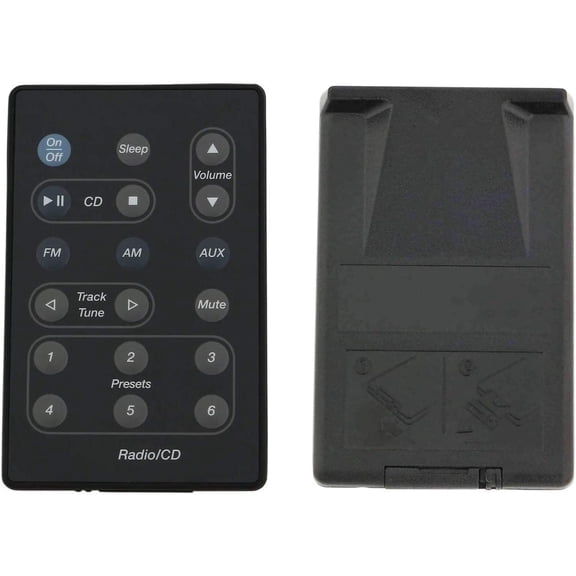 ANTHOUSE Replacement Bose Wave Radio/CD Remote Control for AWRC-1W AWRC-1G AWRC-1P Black SEA# P1