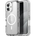 thumbnail image 1 of ANTHOUSE  for iPhone 17 Pro Max Case Clear Compatible with MagSafe 3 in 1 Heavy Duty Drop Protection Full Body Rugged Shockproof/Dust Proof 3-Layer Military Protective Tough Durable Cover 6.9"_1, 1 of 8