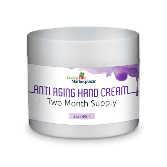 ANTI AGING HAND CREAM - 2 Month Supply - Help Soften, Smooth, & Protect Hands & Cuticles with Vitamin A, Vitamin C, Vitamin E, Collagen, & Ceramides - Promote Younger Looking Skin - Dry Skin Relief