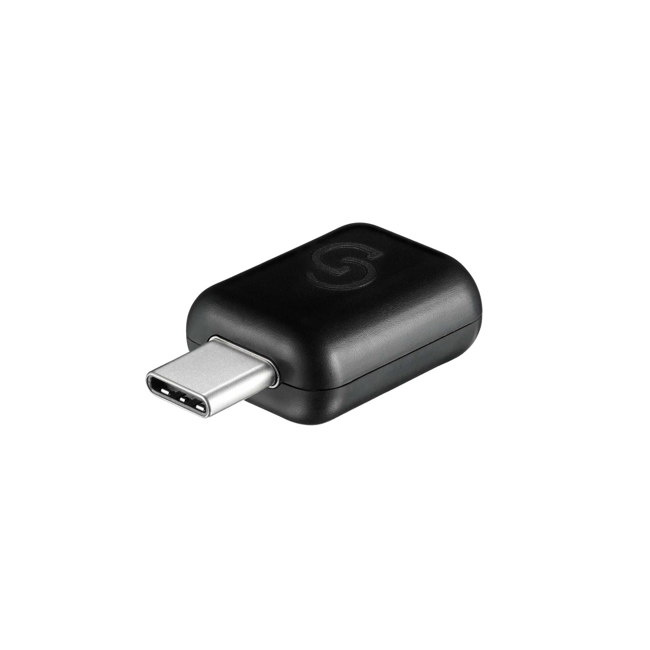 Hacking Protection While Charging for Your USB Type C Compatible Devices Including Android & iPhone, Black, Plastic, 1 Count
