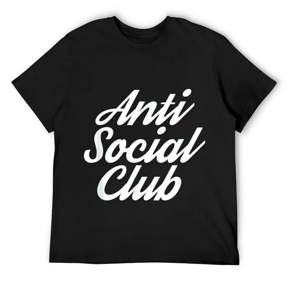 ANTI SOCIAL CLUB T-SHIRT for men and women Black