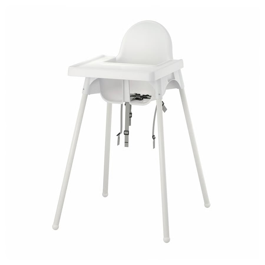 High chair White Portable Foldable