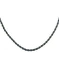 thumbnail image 1 of ANTIQUE VINTAGE OXIDIZED 3MM ROPE CHAIN :  30", 1 of 1