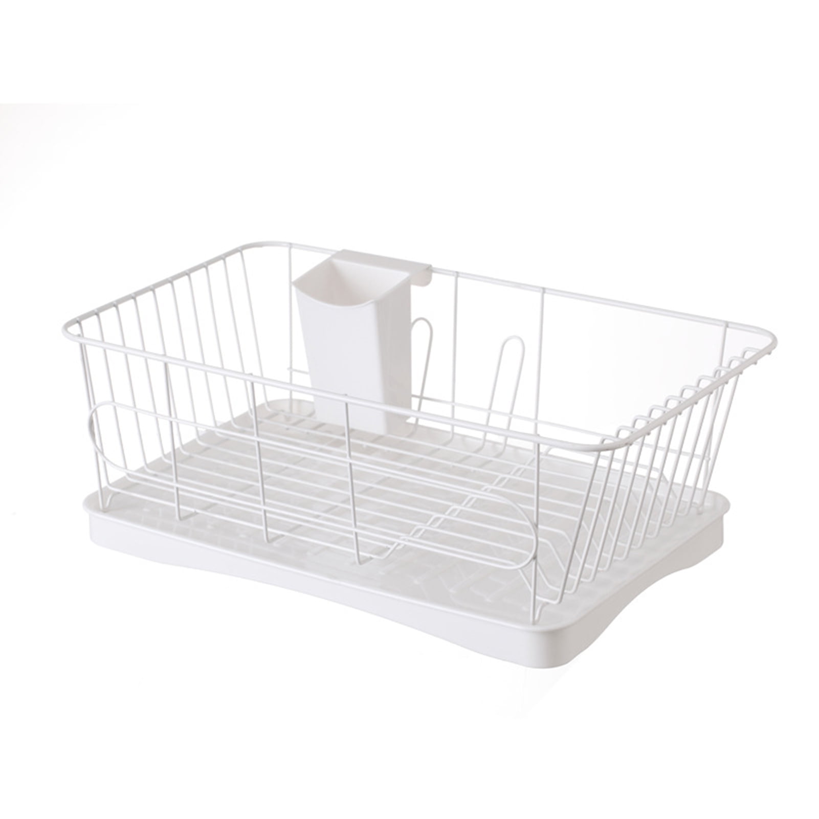 ANTJUMPER Over the Sink Dish Drying Rack, Stainless Steel Dish Rack for