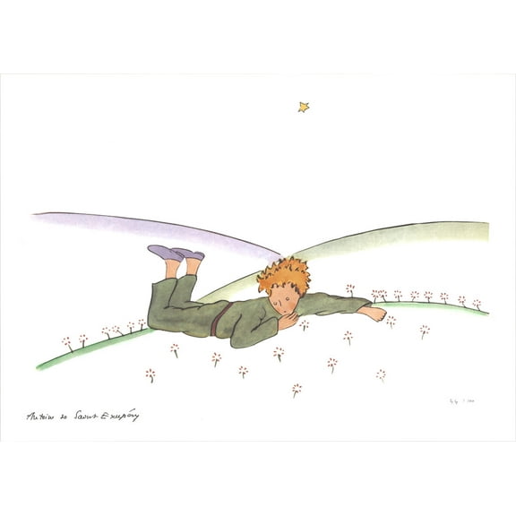 ANTOINE DE SAINT EXUPERY The Little Prince Dreaming, 2015