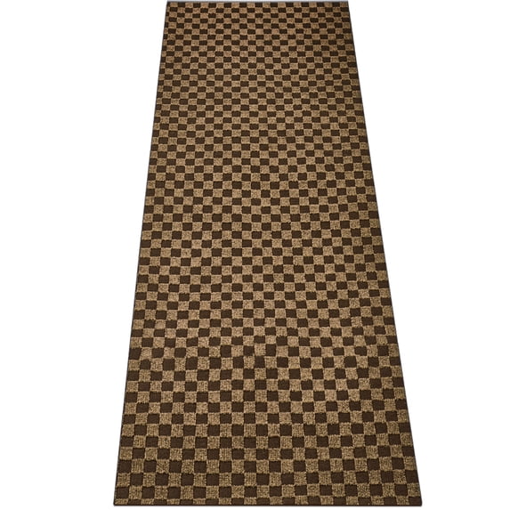ANTPOP 2' x 10' Runner Rugs with Rubber Backing Outdoor Indoor Utility Non Slip Carpet for Hallway Custom Size Area Mat for Entryway Balcony Patio Kitchen Garage Stair Laundry