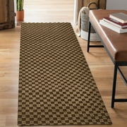 ANTPOP 2' x 17' Runner Rugs with Rubber Backing Outdoor Indoor Utility Non Slip Carpet for Hallway Custom Size Area Mat for Entryway Balcony Patio Kitchen Garage Stair Laundry