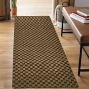 ANTPOP 2' x 6' Runner Rugs with Rubber Backing Outdoor Indoor Utility Non Slip Carpet for Hallway Custom Size Area Mat for Entryway Balcony Patio Kitchen Garage Stair Laundry