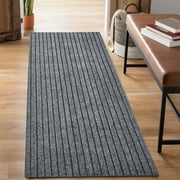 ANTPOP 2' x 6' Runner Rugs with Rubber Backing Outdoor Indoor Utility Non Slip Carpet for Hallway Custom Size Area Mat for Entryway Balcony Patio Kitchen Garage Stair Laundry