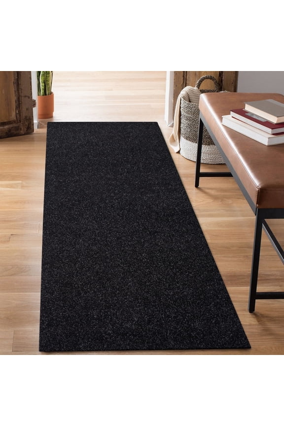 2' x 6' Runner Rugs with Rubber Backing Outdoor Indoor Utility Non Slip Carpet for Hallway Custom Size Area Mat for Entryway Balcony Patio Kitchen Garage Stair Laundry