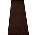 thumbnail image 1 of ANTPOP 2'x10' Runner Rugs Outdoor Indoor Utility Non-Slip Carpet Runners with Rubber Backing Custom Size Area Rug Entrance Mat for Kitchen Hallway Entryway Patio Garage Laundry Dark Brown, 1 of 9