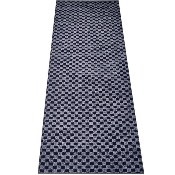 ANTPOP 4' x 10' Runner Rugs with Rubber Backing Outdoor Indoor Utility Non Slip Carpet for Hallway Custom Size Area Mat for Entryway Balcony Patio Kitchen Garage Stair Laundry