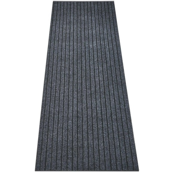 ANTPOP 4' x 10' Runner Rugs with Rubber Backing Outdoor Indoor Utility Non Slip Carpet for Hallway Custom Size Area Mat for Entryway Balcony Patio Kitchen Garage Stair Laundry