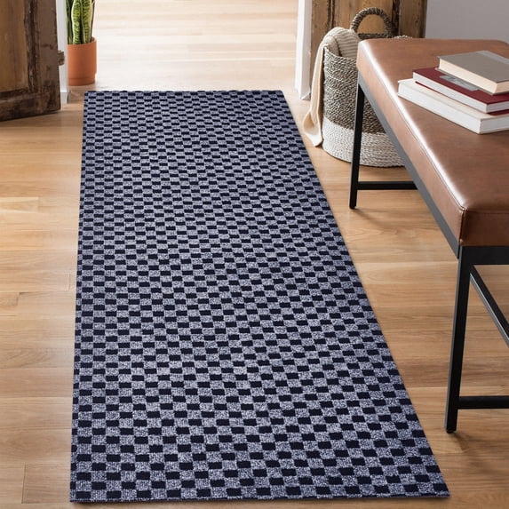 ANTPOP 4' x 55' Runner Rugs with Rubber Backing Outdoor Indoor Utility Non Slip Carpet for Hallway Custom Size Area Mat for Entryway Balcony Patio Kitchen Garage Stair Laundry