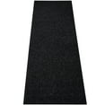 thumbnail image 1 of ANTPOP 4'x10' Runner Rugs Outdoor Indoor Utility Non-Slip Carpet Runners with Rubber Backing Custom Size Area Rug Entrance Mat for Kitchen Hallway Entryway Patio Garage Laundry Black Striped, 1 of 9