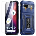 thumbnail image 1 of ANTSHARE for Google Pixel 8A, Slide Camera Cover & Screen Protector & 360°Rotatable Ring Kickstand Military Grade Heavy Duty Protection Case for Google Pixel 8A, 1 of 7
