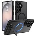 thumbnail image 1 of ANTSHARE Magnetic for Samsung Galaxy S26 Case, [Compatible with MagSafe][Full Camera Protection][Built-in Invisible Kickstand] Translucent Matte Phone Case for S26 6.3" - Black, 1 of 8