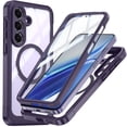 ANTSHARE Magnetic for Samsung Galaxy S26 FE Case-with Built-in Screen ...