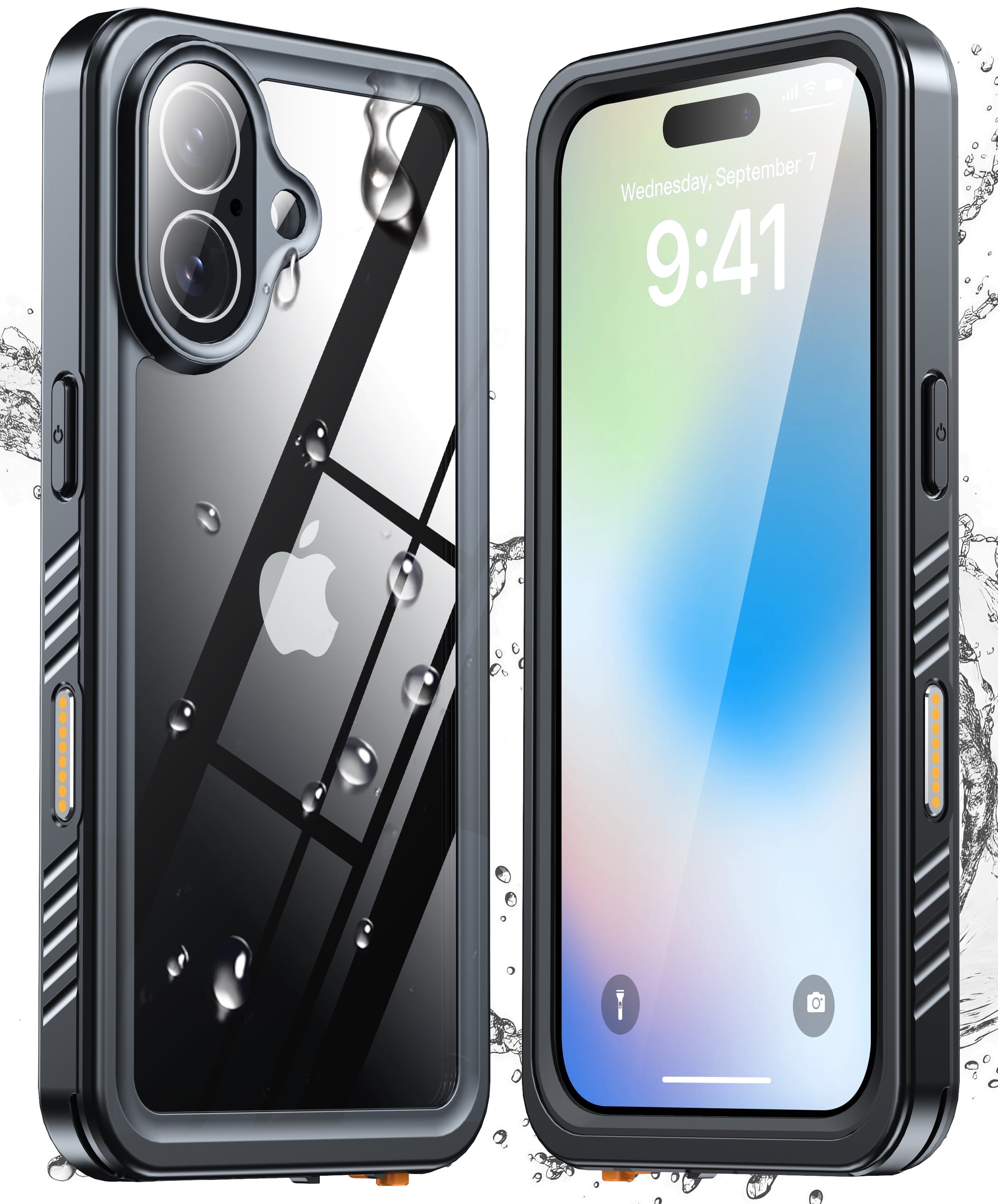 ANTSHARE for iPhone 17 Case, Waterproof Built-in Screen Protector