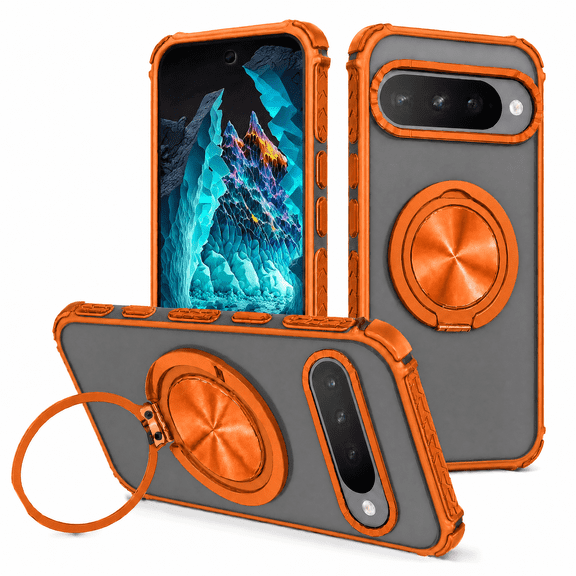 ANTSHARE for Google Pixel 11 Pro XL Case Translucent Matte Color With Stand, Mil-Grade Drop Tested, Shockproof Phone Case for Pixel 11 Pro XL