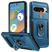 ANTSHARE for Google Pixel 8 Pro Case with Stand, Heavy Duty Shockproof Cases with Camera Cover, Phone Case for Google Pixel 8 Pro
