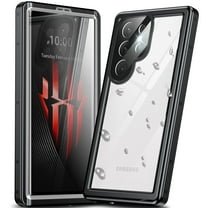 ANTSHARE for Samsung Galaxy S23 Ultra Case,with Screen Protector,Waterproof Protective Case for Samsung Galaxy S23 Ultra-Black