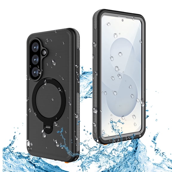 ANTSHARE Magnetic for Samsung Galaxy S26 Case Waterproof, Ring Invisible Stand Shockproof Protective Phone Case 6.3''