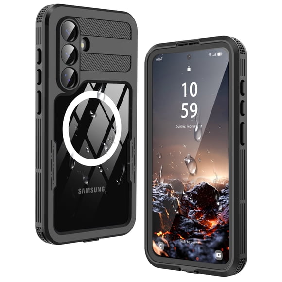 ANTSHARE for Samsung Galaxy S26 Case Waterproof,Built-in Lens & Screen Protector, Compatible with MagSafe,Shockproof Dropproof 360° Full Body Protection Phone Case for S26 6.3''
