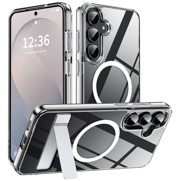 ANTSHARE for Samsung Galaxy S26 FE Case, Built-in Stand-Clear