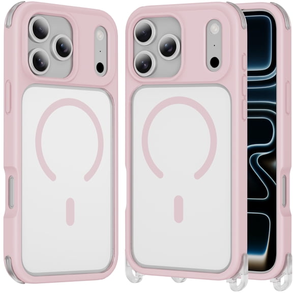ANTSHARE Magnetic Case for iPhone 18 Pro Max, Shockproof Phone Case with Reinforced Corners, Camera Protection, Anti-Scratch Back Slim Protective Cover