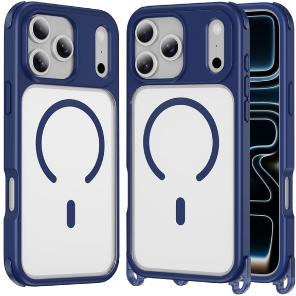 ANTSHARE Magnetic Case for iPhone 18 Pro Max, Shockproof Phone Case with Reinforced Corners, Camera Protection, Anti-Scratch Back Slim Protective Cover