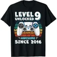 thumbnail image 1 of ANUNSHIRT 9 Year Old Bday Decorations Son Boy 9Yr 2016 9Th Birthday T-Shirt Unisex S-5XL Hot Trending Shirt, Vintage Birthday Gift, 1 of 3