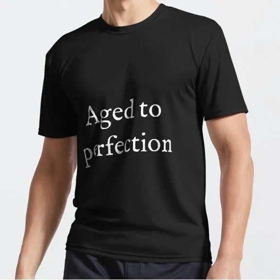 ANUNSHIRT Aged To Perfection Funny T-Shirt Unisex S-5XL Hot Trending Shirt, Vintage Birthday Gift