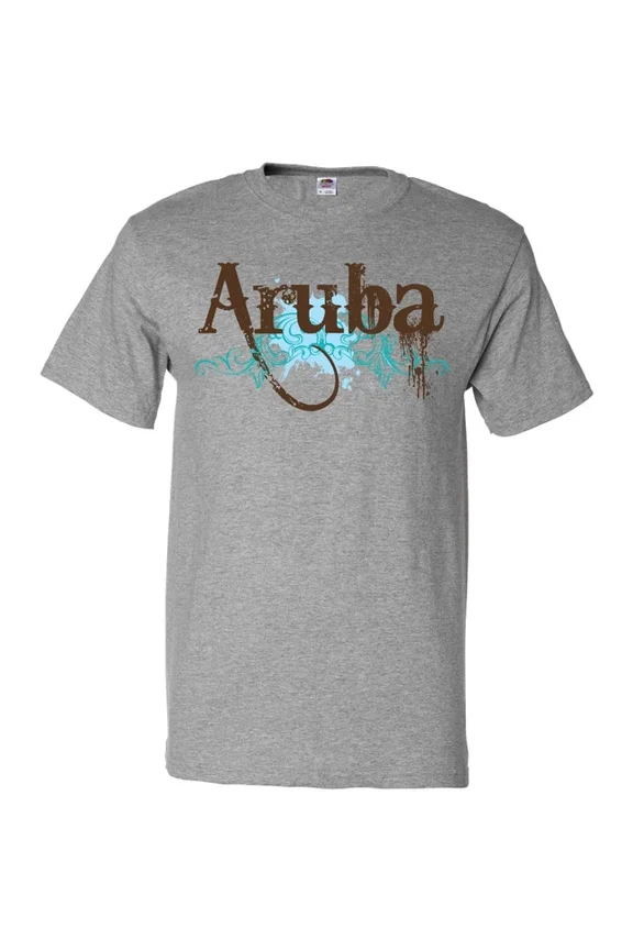 Aruba T-Shirt Travel Country Countries Vacation Mens Clothing Unisex S-5XL Hot Trending Shirt, Vintage Birthday Gift