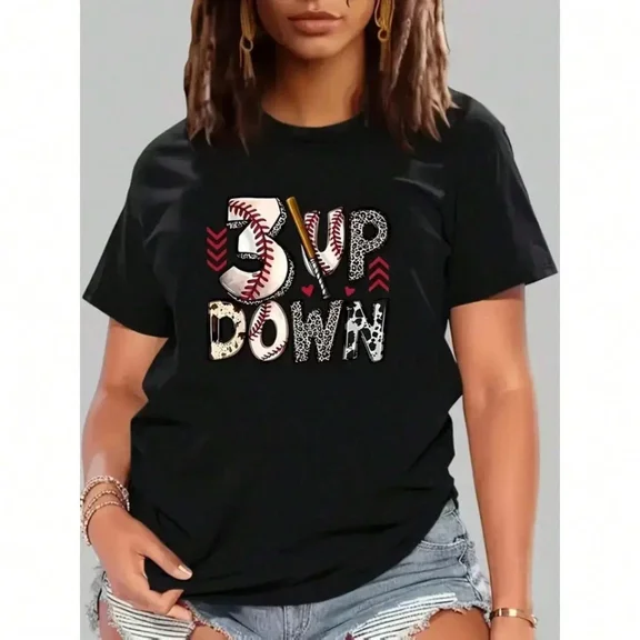 ANUNSHIRT Baseball Pattern T-Shirt, Casual, Soft And Comfortable,Casual Sportswear Unisex S-5XL Hot Trending Shirt, Vintage Birthday Gift