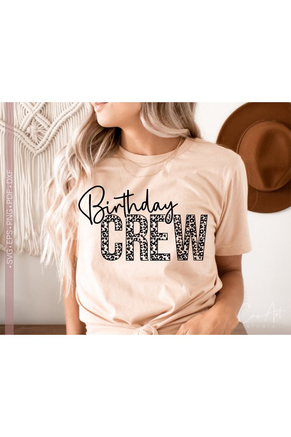 Birthday Crew Shirt, Birthday Squad Shirt, Birthday Shirt Leo.Pard - Cheetah Print, Happy Birthday Shirt Unisex S-5XL Hot Trending Shirt, Vintage Birthday Gift