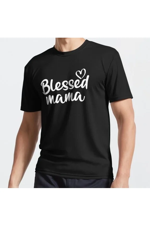 Blessed Mama Funny T-Shirt Unisex S-5XL Hot Trending Shirt, Vintage Birthday Gift