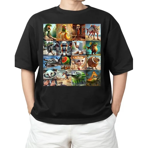 ANUNSHIRT Brainrot Italian Brain Rot Italian Brainrot T-Shirt Unisex S-5XL Hot Trending Shirt, Vintage Birthday Gift