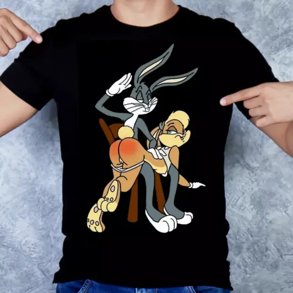 ANUNSHIRT Bugs Bunny And Lola Shirt Unisex S-5XL Hot Trending Shirt, Vintage Birthday Gift