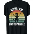 thumbnail image 1 of ANUNSHIRT [Casual Outing] Men'S Retro "Now I Am Unstoppable" T-Rex Graphic T-Shirt Unisex S-5XL Hot Trending Shirt, Vintage Birthday Gift, 1 of 3