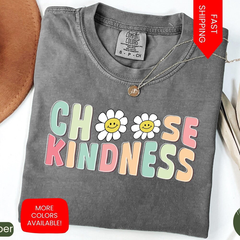 Teacher T-Shirt. Kindness Tshirt. Back to School Tee Shirt.