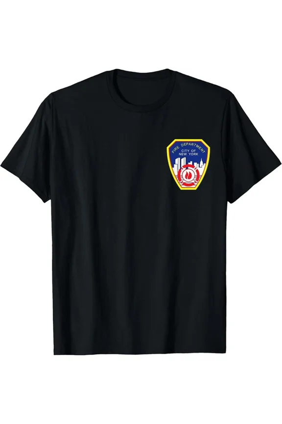 Fire Department Rescue New York Firefighter Uniform Team Tee Unisex S-5XL Hot Trending Shirt, Vintage Birthday Gift