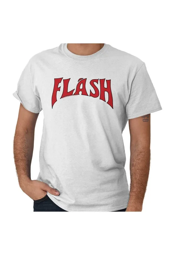 Flash Gordon Logo Super Hero Retro Comic Womens Or Mens Crewneck T Shirt Unisex S-5XL Hot Trending Shirt, Vintage Birthday Gift