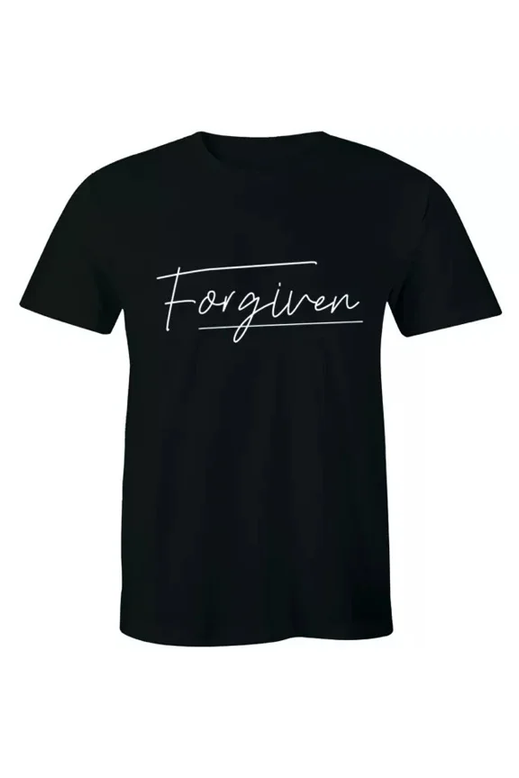 Forgiven God Command Jesus Christ Christian C Tee Unisex S-5XL Hot Trending Shirt, Vintage Birthday Gift