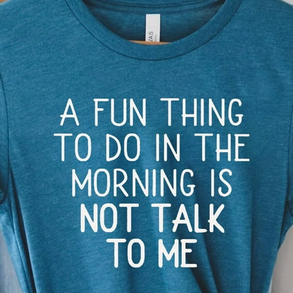 ANUNSHIRT A Fun Thing To Do In The Morning Is Not Talk To Me Shirt, Coworker Gift, Funny Shirt, Gift For Friend, Coffee Before Talkie, Coffee Shirt Unisex S-5XL Hot Trending Shirt