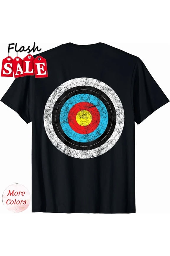 Funny Retro Archery Target Hunter T-Shirt Unisex S-5XL Hot Trending Shirt, Vintage Birthday Gift