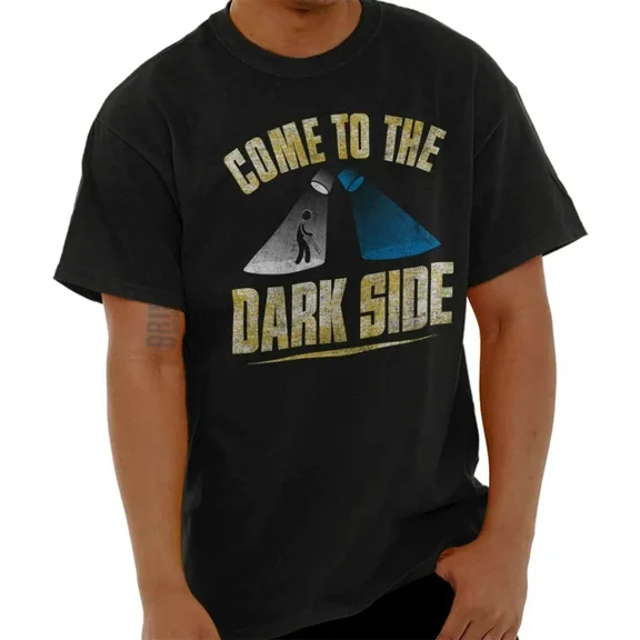ANUNSHIRT Funny Space Movie Come To The Dark Side Womens Or Mens Crewneck T Shirt Unisex S-5XL Hot Trending Shirt, Vintage Birthday Gift